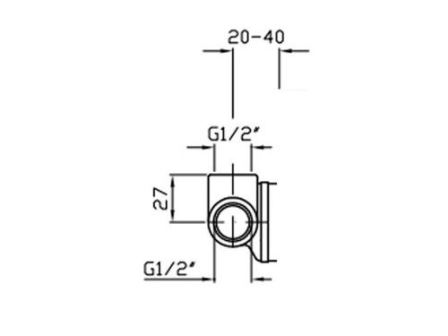 Встроенная часть смесителя для душа ZUCCHETTI R99684 - фото 2