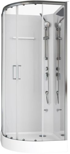 Душевая кабина Aquanet Passion 2.0 00263868 90х90 четверть круга без крыши ориентация универсальная - фото 3