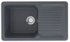 Кухонная мойка Ulgran Classic U-506-343 75х50 цвет серый