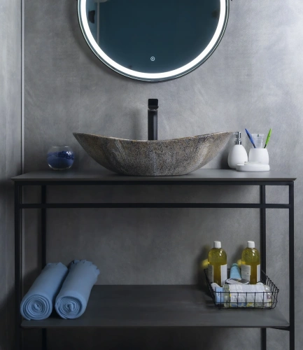 Раковина керамическая Gid Lago 54477 60х40 накладная цвет многоцветный без отверстий под смеситель - фото 3