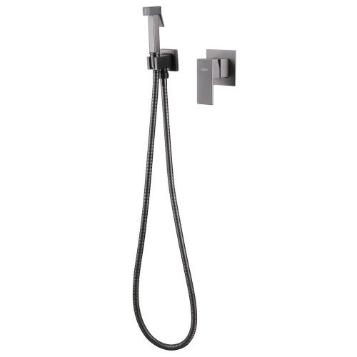 Гигиенический душ со смесителем Abber Daheim AF8225NG никель - фото 2