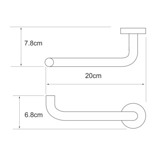 Бумагодержатель WasserKRAFT 6296 - фото 5