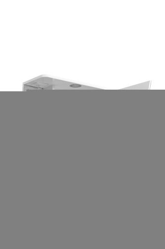 Зеркало-шкаф Stella Polar Волна SP-00000034 50х70 подвесной цвет белый - фото 4