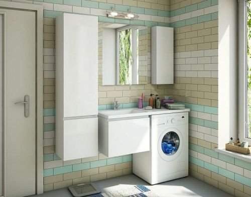 Тумба с раковиной Эстет Dallas Luxe 140 ФР-00002928 70х50 подвесная цвет белый - фото 5