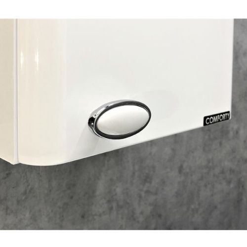 Зеркало-шкаф Comforty Неаполь 00004147561CF 80х80 подвесной цвет белый - фото 5