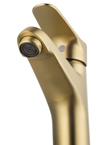 Смеситель Wonzon & Woghand WW-A40212-BG на раковину золото - фото 3