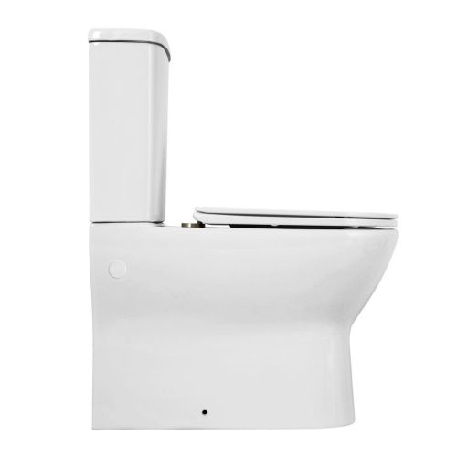 Чаша унитаза напольная BelBagno ENERGIA BB8134CPR/SC цвет белый без бачка с сиденьем микролифт безободковая каскадный смыв - фото 4