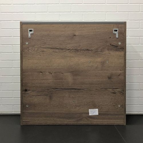 Зеркало-шкаф Comforty Никосия 00-00007619CF 80х80 подвесной цвет коричневый - фото 5