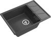 Кухонная мойка Granfest Vertex V-680L графит 70х50 цвет серый поверхность матовая
