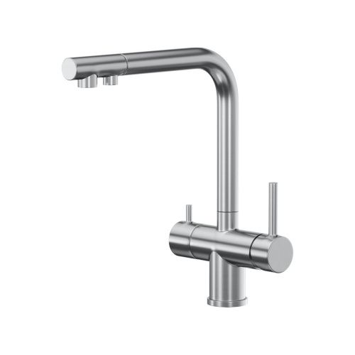 Смеситель для кухни Reflexion Lago RX9903SS на мойку нержавеющая сталь - фото 2