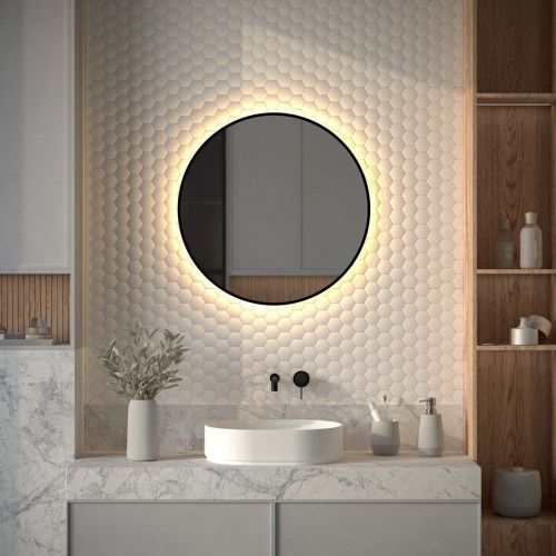 Зеркало с подсветкой Defesto AURA DF 2994 70х70 подвесное - фото 3