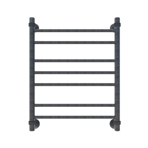 Полотенцесушитель водяной Veconi Voga V6050GR 50х60 серый - фото 2