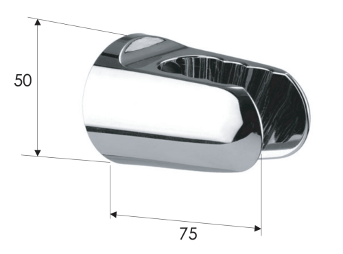 Держатель для душа Remer 339R3 хром - фото 2