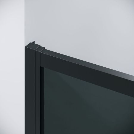 Душевая дверь Grossman Cosmo 100.K33.02.100.21.10 100х195 стекло тонированное профиль черный