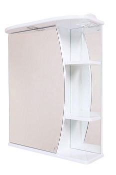 Зеркало-шкаф Onika Луна 206013 60х70 подвесной цвет белый