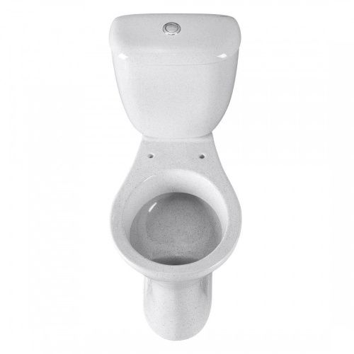 Унитаз-компакт напольный с бачком Santeri Виктория 1P3016S0100BF белый с сиденьем каскадный смыв - фото 2