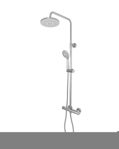Душевая стойка Orange Thermo T02S3-912cr настенная цвет хром с термостатом - фото 5