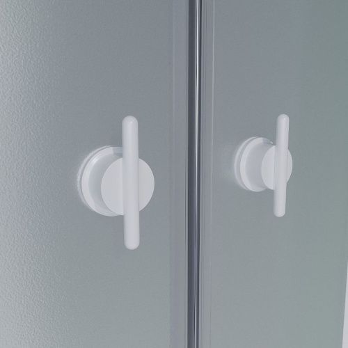 Душевая кабина Niagara Promo P100/70/26L/MT/BK 100х70 асимметричная без крыши ориентация левая - фото 4