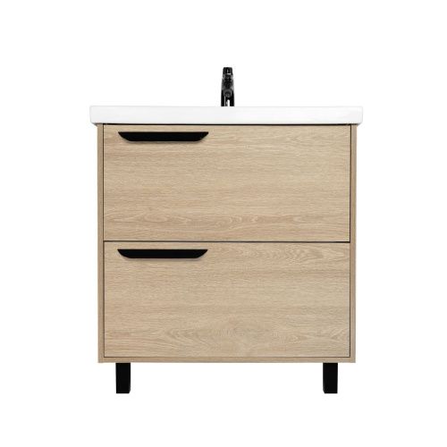 Тумба под раковину Viant КЕЛЬН VKEL80FOSD-T2Y 80х40 напольная цвет бежевый - фото 2