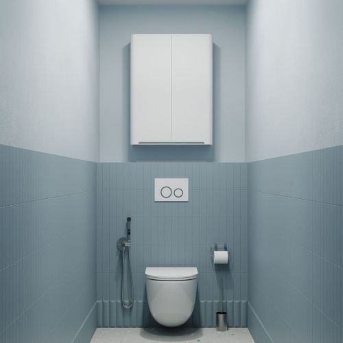 Шкаф Iddis Edifice EDI60W0i97 60х80 подвесной цвет белый - фото 4