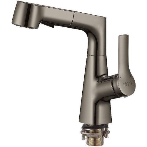 Смеситель для кухни D-Lin D158374-S на мойку графит - фото 2