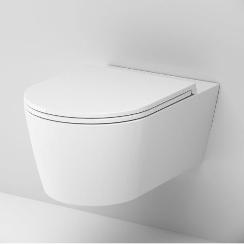 Унитаз подвесной Am.Pm Func C8F1701SC белый с сиденьем микролифт безободковый каскадный смыв - фото 5