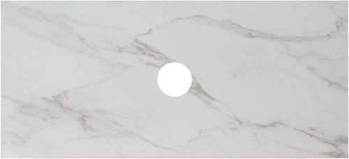 Столешница Allen Brau Reality 1.32025.M 100х50 накладная цвет белый - фото 2