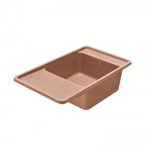 Кухонная мойка Aquaton Беллис 1A724832BS270 85х50 цвет коричневый - фото 2