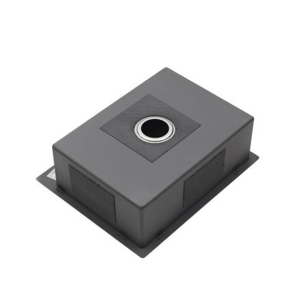 Кухонная мойка Melana ProfLine MLN-R6050H+дозатор 60х50 цвет серый поверхность матовая