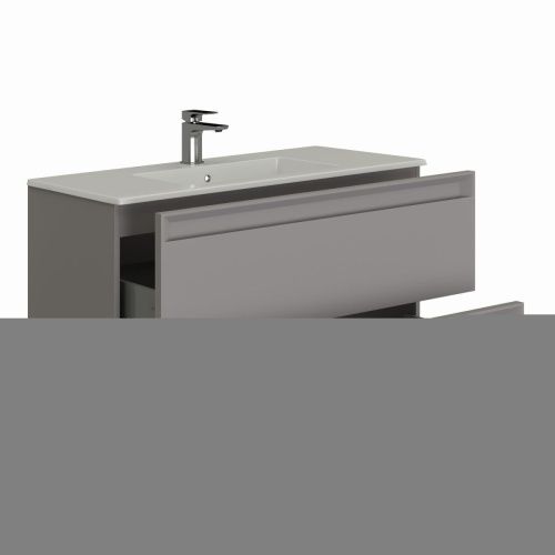 Тумба под раковину Allen Brau Eclipse 2.0 1.E1003.PGM 2.0 100х50 подвесная цвет серый