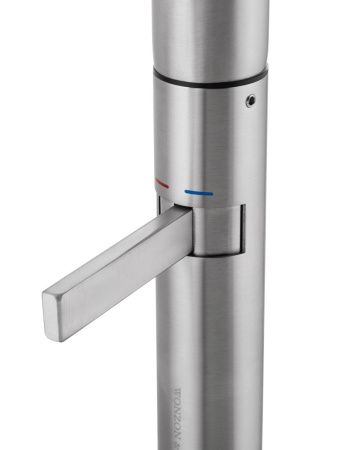 Смеситель для раковины Wonzon & Woghand WW-6068-BS на столешницу никель