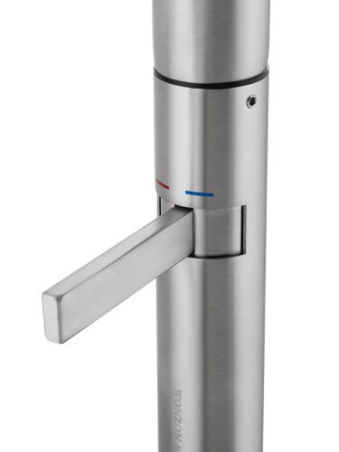 Смеситель для раковины Wonzon & Woghand WW-6068-BS на столешницу никель - фото 4