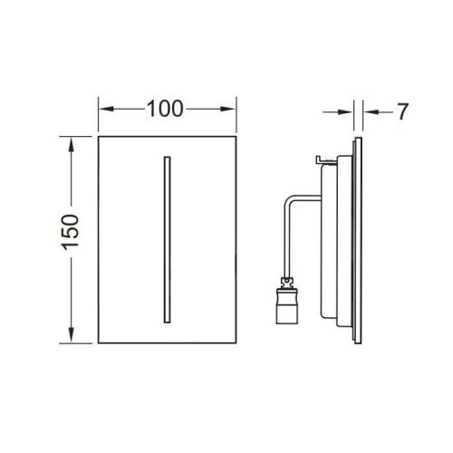 Лицевая панель Tece TECEfilo 9242065 - фото 2