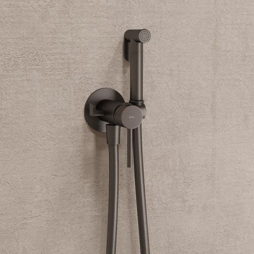 Гигиенический душ со смесителем Iddis Axes 005GMR0i08 серый - фото 2