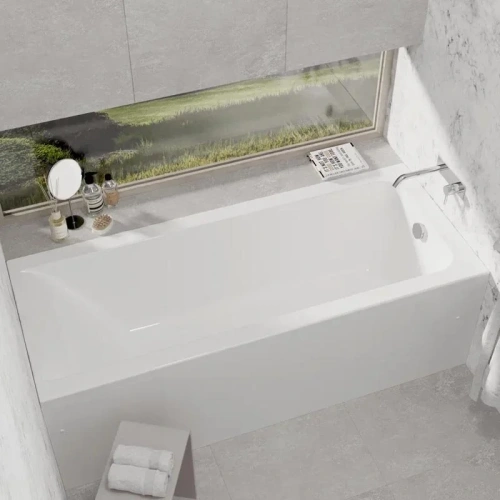 Ванна акриловая Alba Spa MARRY ВПР0390000100 170х70 пристенная прямоугольная без ножек - фото 3