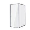 Душевой уголок Niagara Nova NG-62-9A-A100 100х90 стекло прозрачное профиль хром без поддона