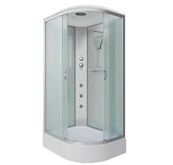 Душевая кабина Niagara Classic 331844LG 110х80 асимметричная с крышей ориентация левая