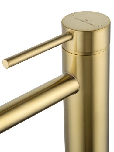Смеситель для раковины Wonzon & Woghand Stick WW-88239017-BG на столешницу золото - фото 4