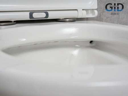 Унитаз подвесной Gid Concavo 62232Y белый с сиденьем микролифт безободковый смыв торнадо