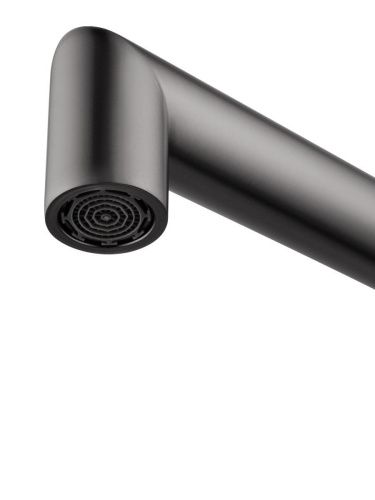 Смеситель для кухни Wonzon & Woghand WW-L1005-BGG на мойку серый - фото 3