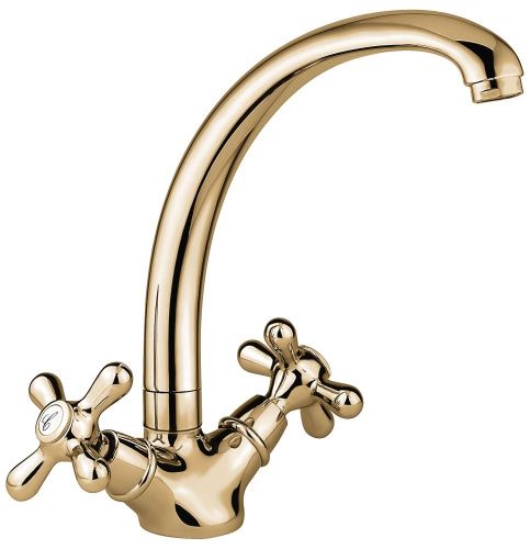 Смеситель для кухни Emmevi Deco Classic 12717/BR на мойку бронза