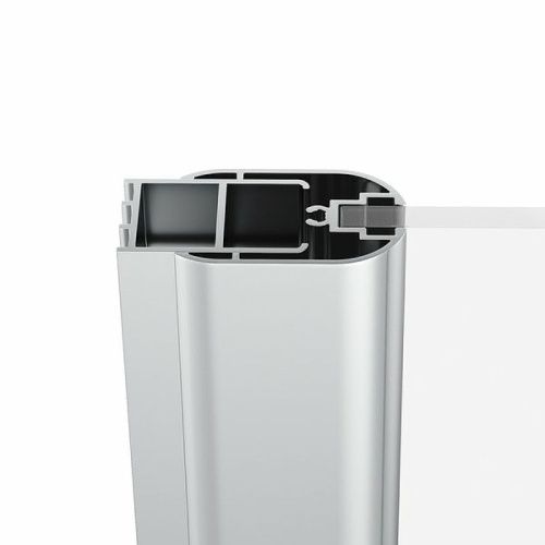 Душевая дверь Ravak CHROME 0QVACU00Z1 100х195 стекло прозрачное профиль сатин - фото 2