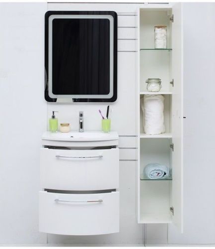 Шкаф-пенал De Aqua Токката 00167248 40х180 подвесной - фото 5