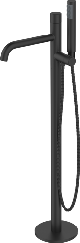 Смеситель AQG Min 01MIN601NG напольный черный