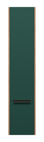 Шкаф-пенал Brevita Greenwood GRE-05035-08П 40х170 подвесной цвет зеленый/коричневый - фото 2