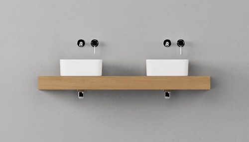 Столешница Velvex UNIT st.UNI.140-67 140х50 подвесная цвет коричневый - фото 3