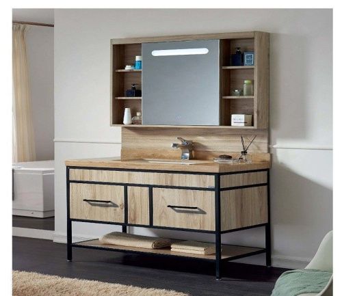 Раковина из сантехнического фаянса CeramaLux 542A 50х40 встраиваемая цвет белый без отверстий под смеситель - фото 4