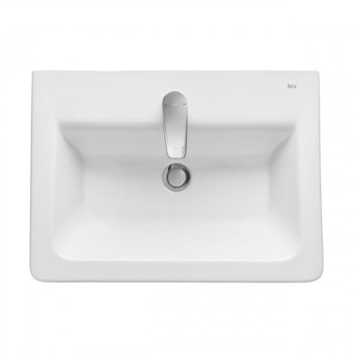 Раковина из сантехнического фарфора Roca The Gap Unik 7327472000 60х40 накладная цвет белый - фото 2