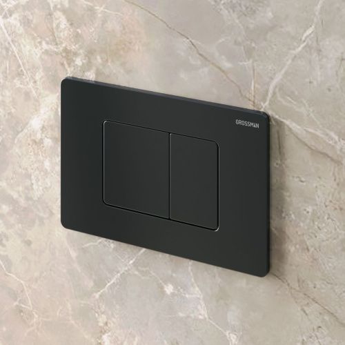 Клавиша смыва механическая Grossman Classic 700.K31.04.21M.21M цвет черный - фото 3
