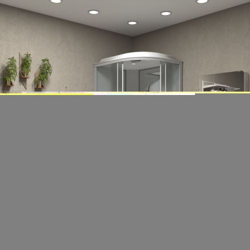 Душевая кабина Niagara Classic 33121423LP 120х80 асимметричная с крышей ориентация левая - фото 3